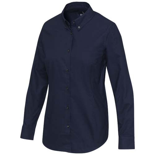 Chemise femme promotionnelle tissu oxford Sphene Bleu marine